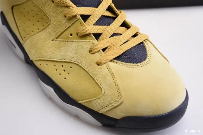 Cheap TB SCOTT CN1084-300 AIR TRAVIS YELLOW X JORDAN 6 0509